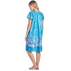 Casual Nights Women's Round Neck Mu-Mu Housecoat Lounger - 3 of 4