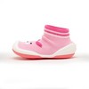Komuello Baby Girl First Walk Sock Shoes Piglet Pink - 3 of 4
