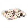 Green Paper Products 24 Count Mini Cupcake Container Clear PET - Case of 110 - 2 of 3