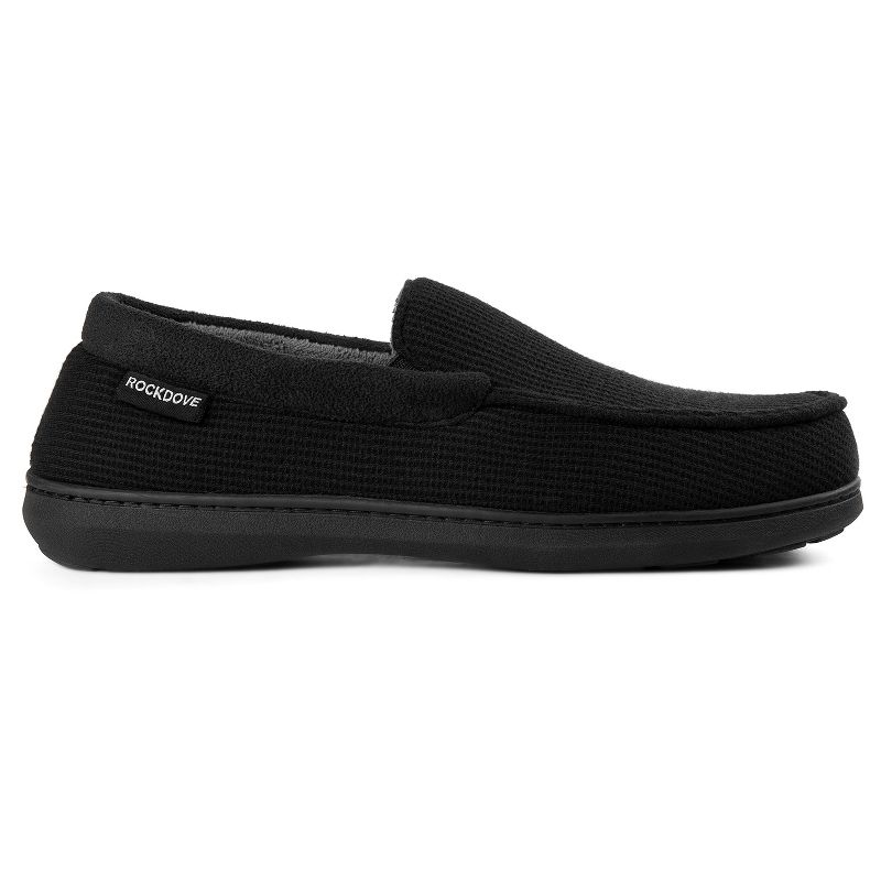 RockDove Men's SILVADUR Anti-Odor Moc Slipper with Removable Insole, 3 of 11