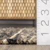 Nuloom Julane Striped Jute Tassel Indoor Area Rug, 5' x 8', Dark Gray - 3 of 4