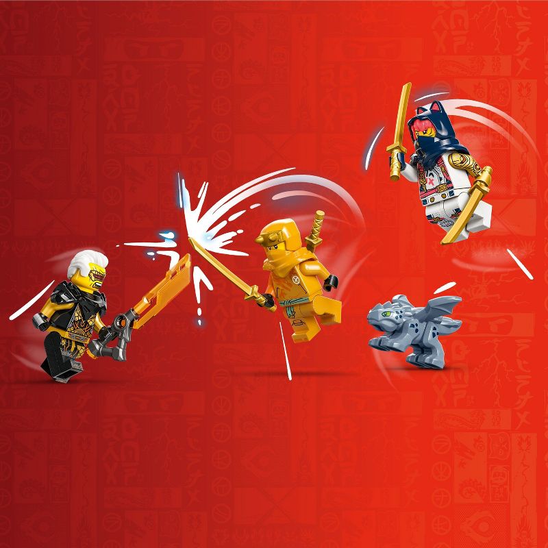 LEGO NINJAGO Sora&#39;s Transforming Mech Bike Racer Dragon Mech Building Toy 71792, 5 of 8