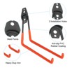 Unique Bargains Heavy Duty Hanging Ladder Bike Garage Storage Utility Hook 2.36" x 7.4" x 6.3" - 4 of 4
