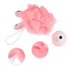 Unique Bargains Cartoon Bath Shower Body Puffs Loofah Sponge 5.51"x4.72" Pink 1 Pc - 4 of 4