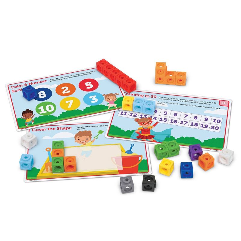 Learning Resources Mathlink Cube Activity Set - Preschool, 3 of 7