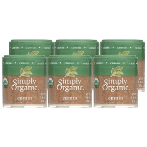 Simply Organic - Cumin Seed - Organic - Ground - Case of 6/.46 oz - 1 of 4