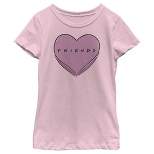 Girl's Friends Candy Heart Logo T-Shirt