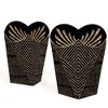 Big Dot of Happiness Roaring 20's - 1920s Art Deco Jazz Party Favors - Gift Heart Shaped Favor Boxes for Women - Set of 12 - 2 of 4