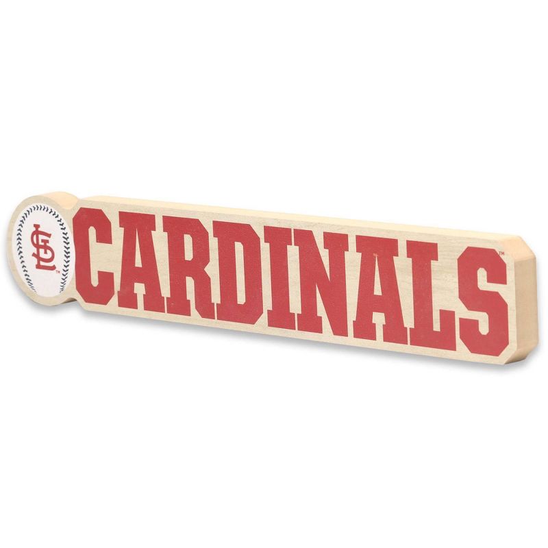 MLB St. Louis Cardinals Chunky Wood Wall Sign, 2 of 5