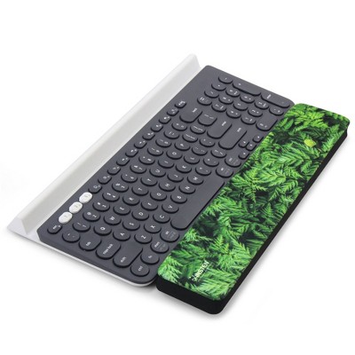 Insten Keyboard Wrist Rest Pad, Anti-Slip Ergonomic Palm Cushion Support for Comfortable Typing and Pain Relief, 13.8 x 2.8 in, Green Forest