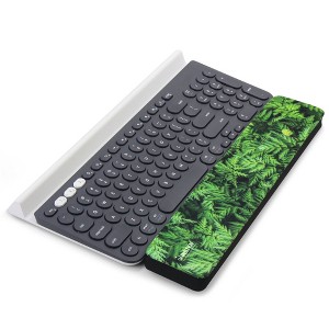 Insten Keyboard Wrist Rest Pad, Anti-Slip Ergonomic Palm Cushion Support for Comfortable Typing and Pain Relief, 13.8 x 2.8 in, Green Forest - 1 of 4