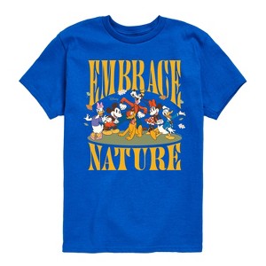 Boys' - Disney - Embrace Nature Short Sleeve Graphic T-Shirt - 1 of 4