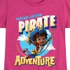 Girls' - Santiago of The Sea - Another Awesome Pirate Adventure Fitted Short Sleeve Graphic T-Shirt - 2 of 4