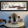 Whisen "Christmas Trees for sale" Framed Wall Art, Modern Home Decor Framed Print - 2 of 4