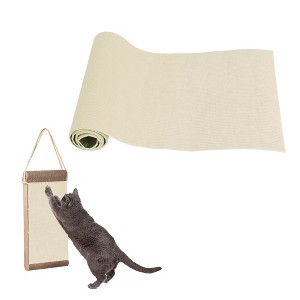 Unique Bargains Self-Adhesive Cat Scratch Mat - 1 of 4