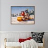 Amanti Art Toboggan by Lucia Heffernan Canvas Wall Art Print Framed 30-in. W x 23-in. H. - 4 of 4