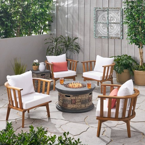 Stone patio online set