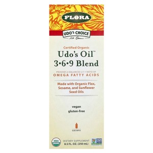 Flora Udo's Choice, Organic Udo's Oil 3·6·9 Blend, 8.5 fl oz (250 ml) - 1 of 3