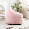 Lyngins Giant Bean Bag Chair with Armrests, Pre-Filled Lazy Chair with Removable Cover, High-Density Memory Foam Accent Chair, Comfy Single Sofa Chair - 3 of 4