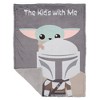 Lambs & Ivy Star Wars The Kids with Me Grogu/The Child/Baby Yoda Baby Blanket - 2 of 4