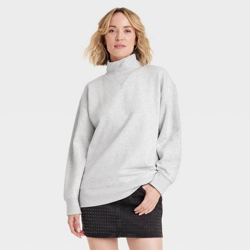 Women's Leisure Studio Tunic Sweatshirt - Universal Thread™ - image 1 of 4