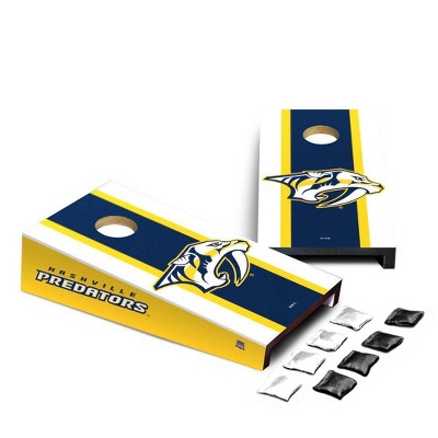 NHL Nashville Predators Desktop Cornhole Board Set