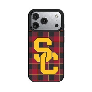 NCAA Big Ten Universities Plaid MagSafe Compatible Cell Phone Case for Apple iPhone 17 Series - 1 of 4