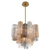 Crystorama Lighting Addis 4 - Light Chandelier in  Aged Brass - 4 of 4
