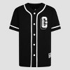 Converse® Boys' Short Sleeve Baseball Athletic T-Shirt - Black - 2 of 4