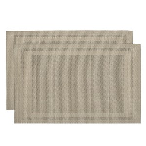 Unique Bargains PVC Heat Resistant Washable Coffee Placemat - 1 of 4