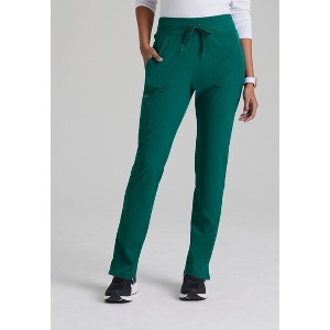 Barco One - Women's Uplift 5-Pocket Knit Waistband Tapered Leg Scrub Pant - 1 of 4