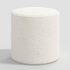 Round Thalia Ottoman in Boucle - Threshold™ - 2 of 4