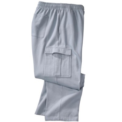 KingSize Men's Big & Tall Fleece Cargo Sweatpants