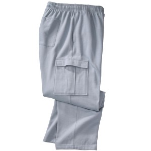 KingSize Men's Big & Tall Fleece Cargo Sweatpants - 1 of 4