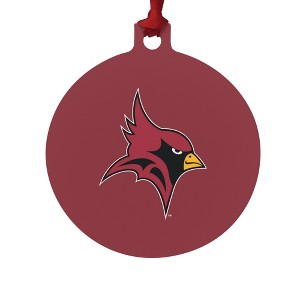 St. John Fisher College Primary Logo Aluminum Holiday Christmas Tree Ornament  3.0" (7.6 cm) x 3.37" (8.6 cm) - 1 of 4