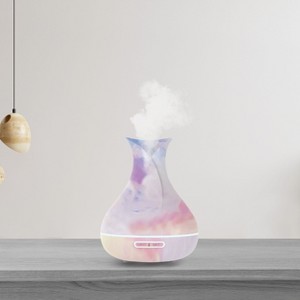 Copper Zone Aromatherapy Ultrasonic Vase Shaped Color Changing Diffuser Humidifier - 1 of 2