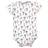 Hudson Baby Girls Cotton Bodysuits, Wild Flower Tutu - image 4 of 4