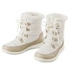 Collections Etc Lace-up Warm Totes Boots - 2 of 4