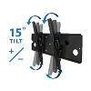 Mount-It! Full Motion TV Wall Mount | Heavy-Duty Dual Arm Articulating TV Bracket for 50 - 70 Inches Screen | VESA Compatible up to 800x450mm | Black - 4 of 4