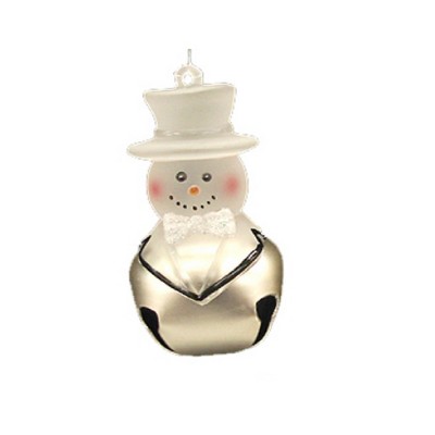 Roman 2.5" Groom Wedding Jingle Buddies Christmas Ornament - White/Black