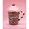 Kevins Gift Shoppe Ceramic Life is Sweet Pink Cupcake Mug - image 4 of 4