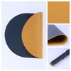 REGALWOVEN Leather Oval Wipeable Kitchen Placemats 6 Pcs - 2 of 4