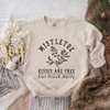 Simply Sage Market Women's Graphic Sweatshirt Mistletoe Kisses Are Free - 3 of 4
