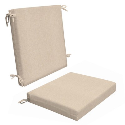 Honeycomb Outdoor Midback Dining Chair Cushion