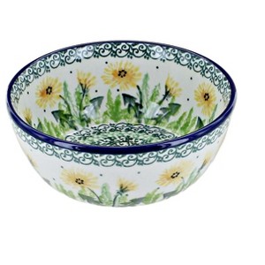 Blue Rose Polish Pottery 17 Ceramika Dessert Bowl - 1 of 1