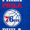 NBA Philadelphia 76ers Repeat Refresh Ultra Soft Blanket - 2 of 2