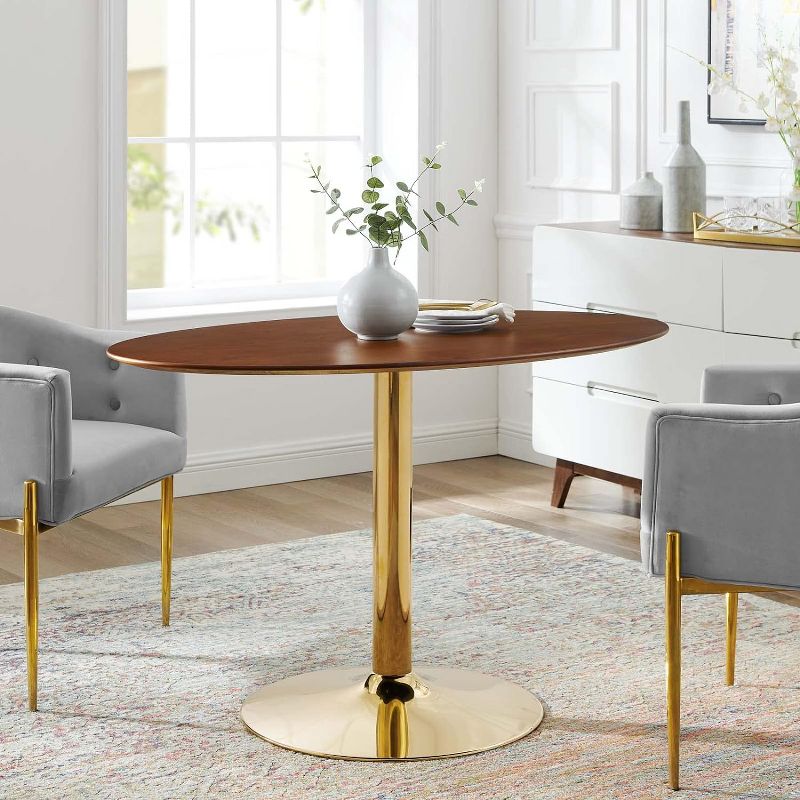 Modway Verne 48 Oval Dining Table, 1 of 3