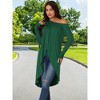Seta T Women's One Shoulder Long Sleeve High Low Asymmetrical Hem Tunic Blouse - 2 of 4