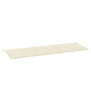 vidaXL Garden Bench Cushion Cream 59.1"x19.7"x1.2" Oxford Fabric - 1 of 1