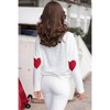 Shiraleah Valentine's Day "Lover" Sweatshirt, Large - 3 of 4